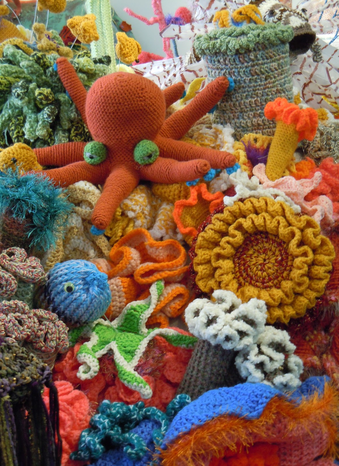 Stitches Of Life: Crochet Coral Reef