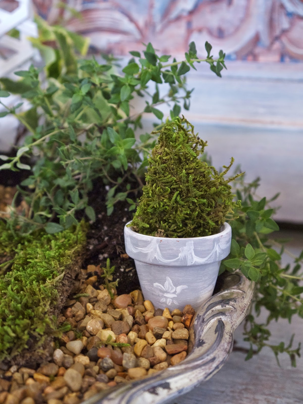 PennyWise Living Tabletop Formal Fairy Garden