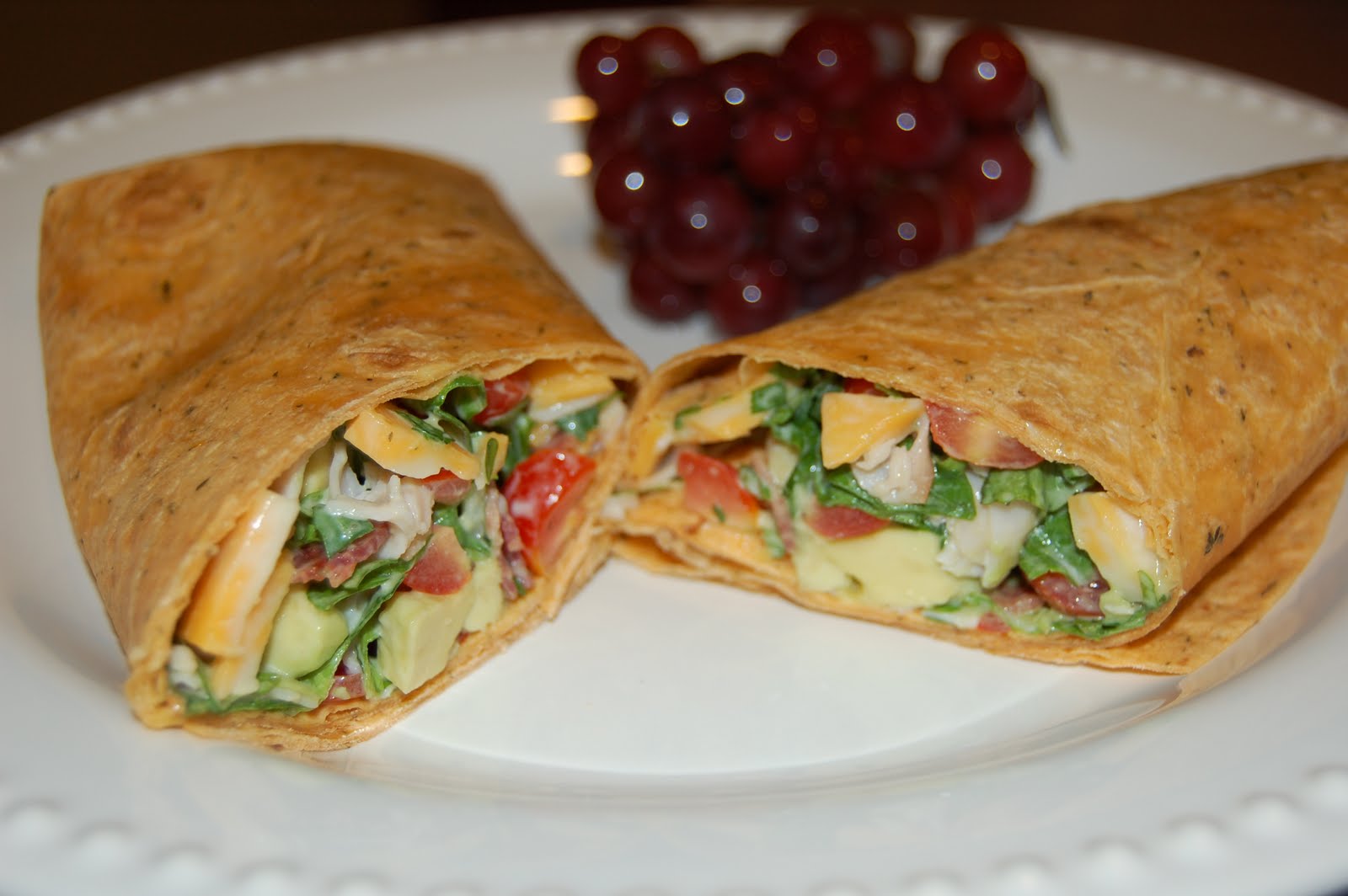Dinner with The Donnells Salad Wraps