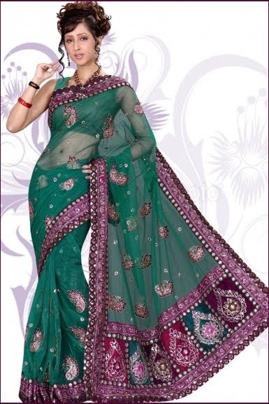 Try Bollywood Chiffon Sarees For That Gorgeous Look