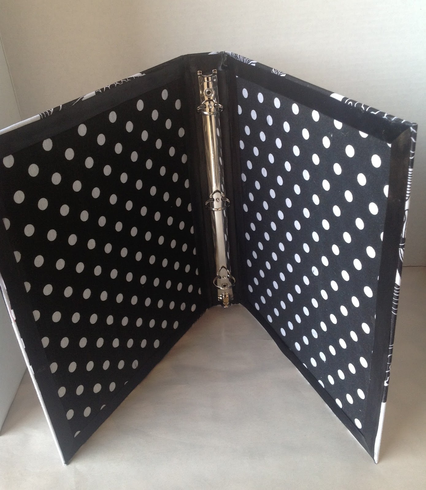 Craft Room Secrets DIY Fabric covered Binder