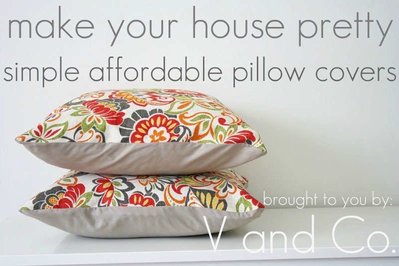 V and Co. V and Co make your house pretty affordable pillow covers