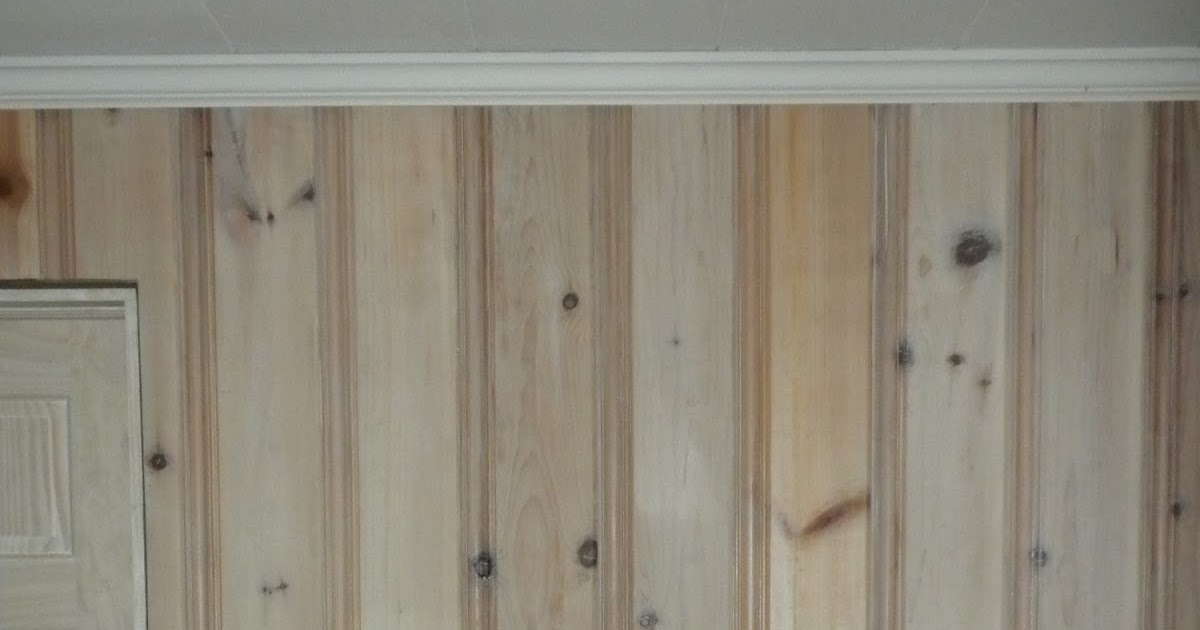 Repurposed Style Lake House Knotty Pine Paneling Restoration