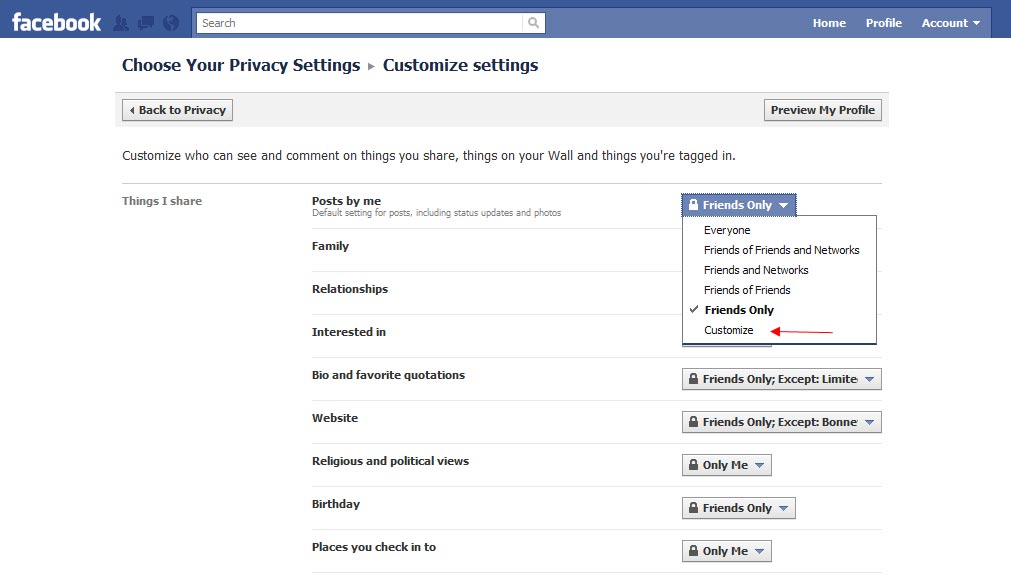 The New Professional Facebook friend lists—what you need to know if