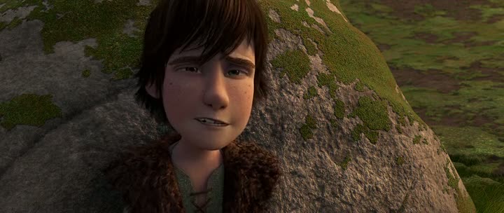 Screen Shot Of How to Train Your Dragon (2010) Dual Audio Movie 300MB small Size PC Movie