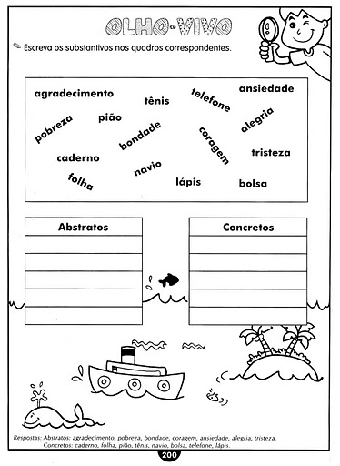 Substantivo simples palavras