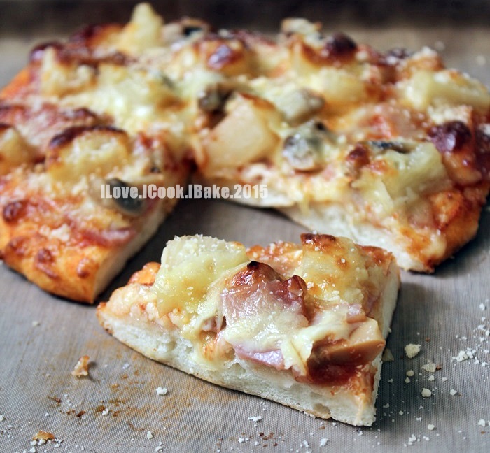 I Love. I Cook. I Bake. 2 Ingredients Pizza Crust