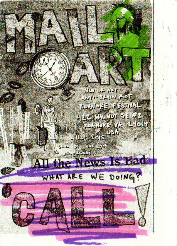 Mail Art Postcard Exhibition Mail Art Call