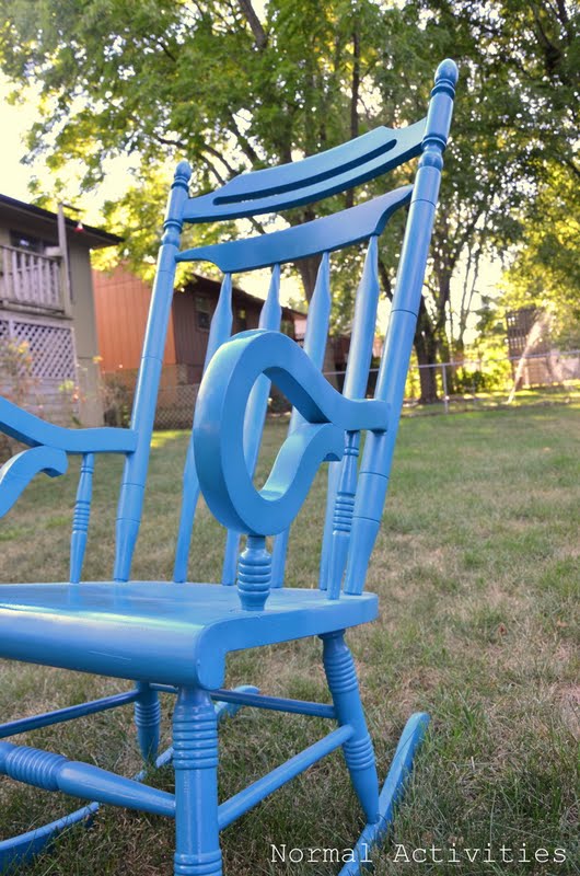 Normal Activities rocking chair redo complete