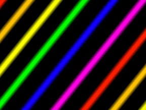 neon stripes!