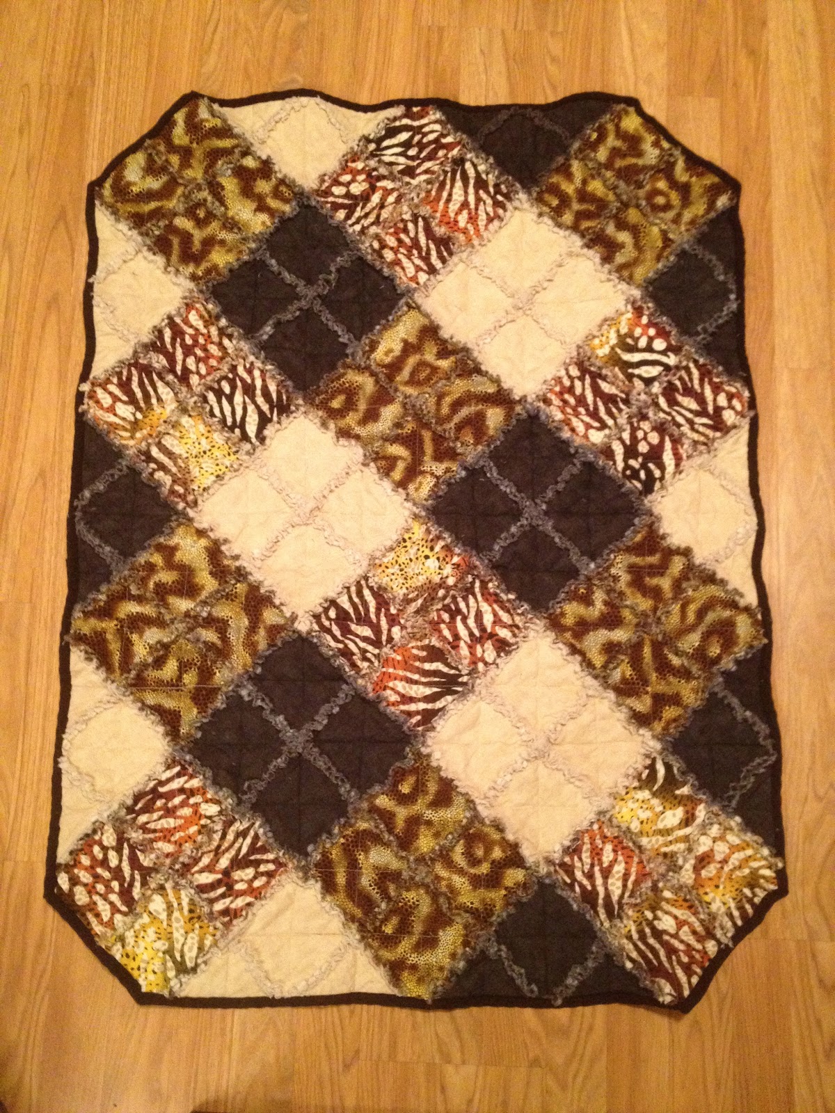 cheetah quilt