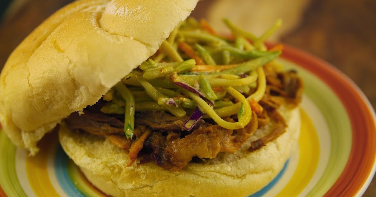 Crock Pot Citrus Ginger Pulled Pork