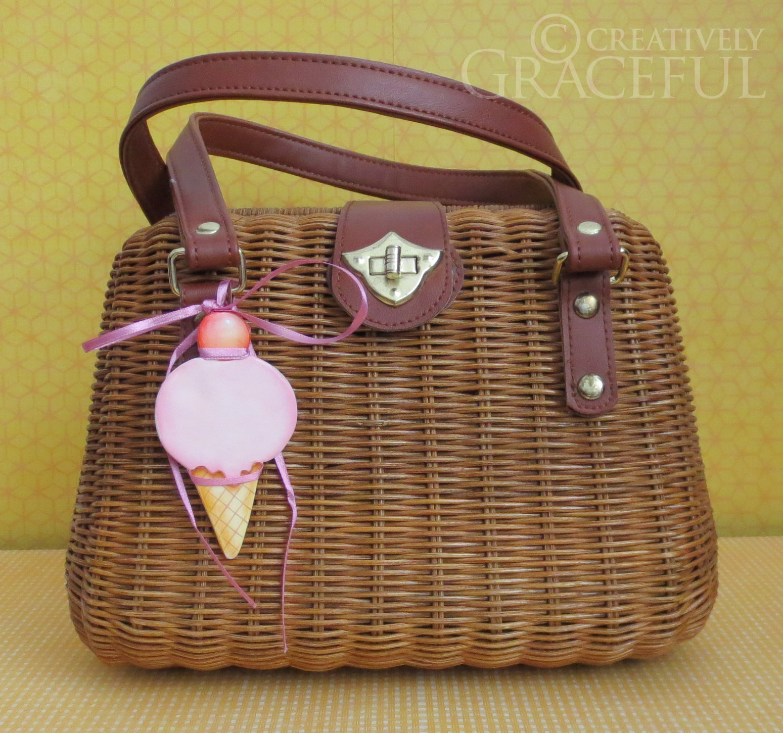 Creatively Graceful Vintage Basket Purses