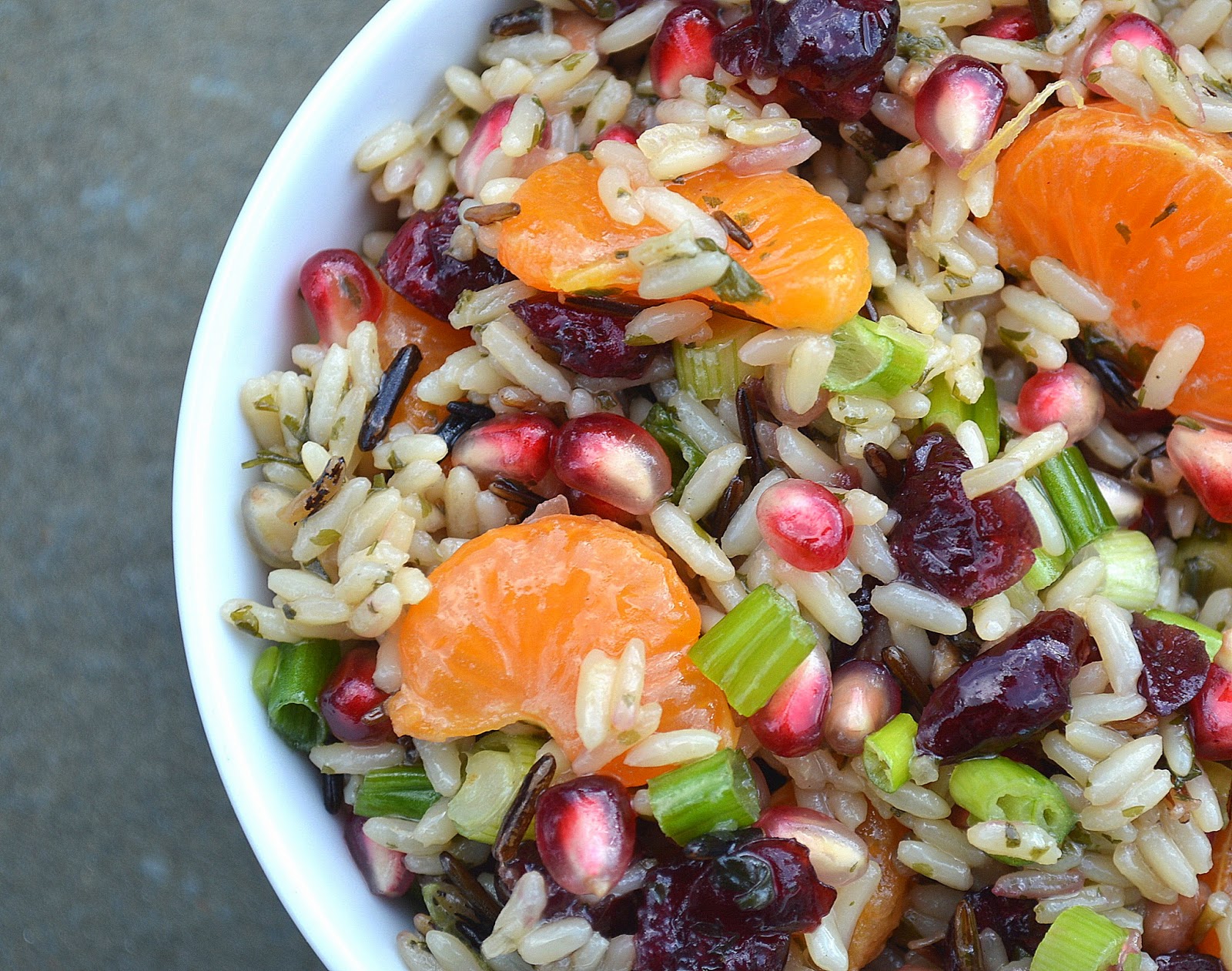 Wild Rice Fruit Salad Souffle Bombay