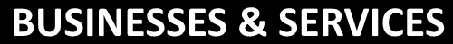 businesses and services header