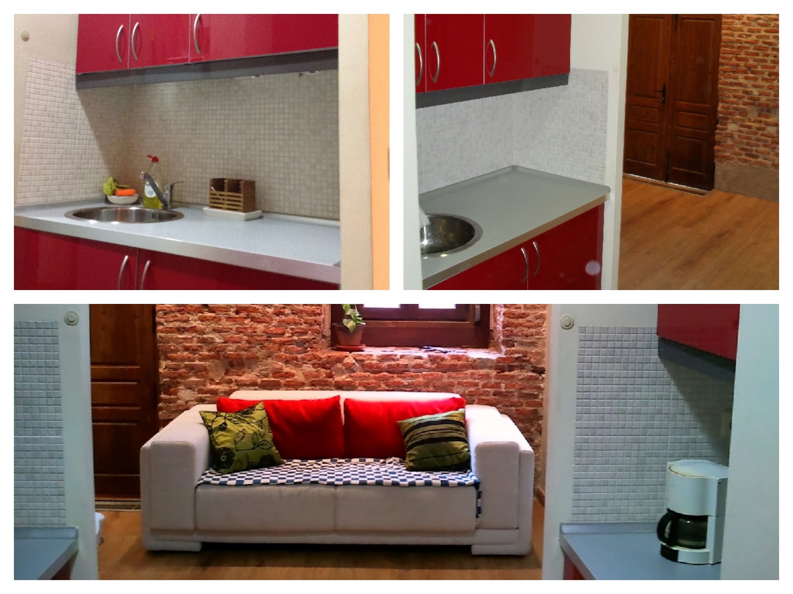 SALA DE LAS PALABRAS: Hall de entrada y Cocina