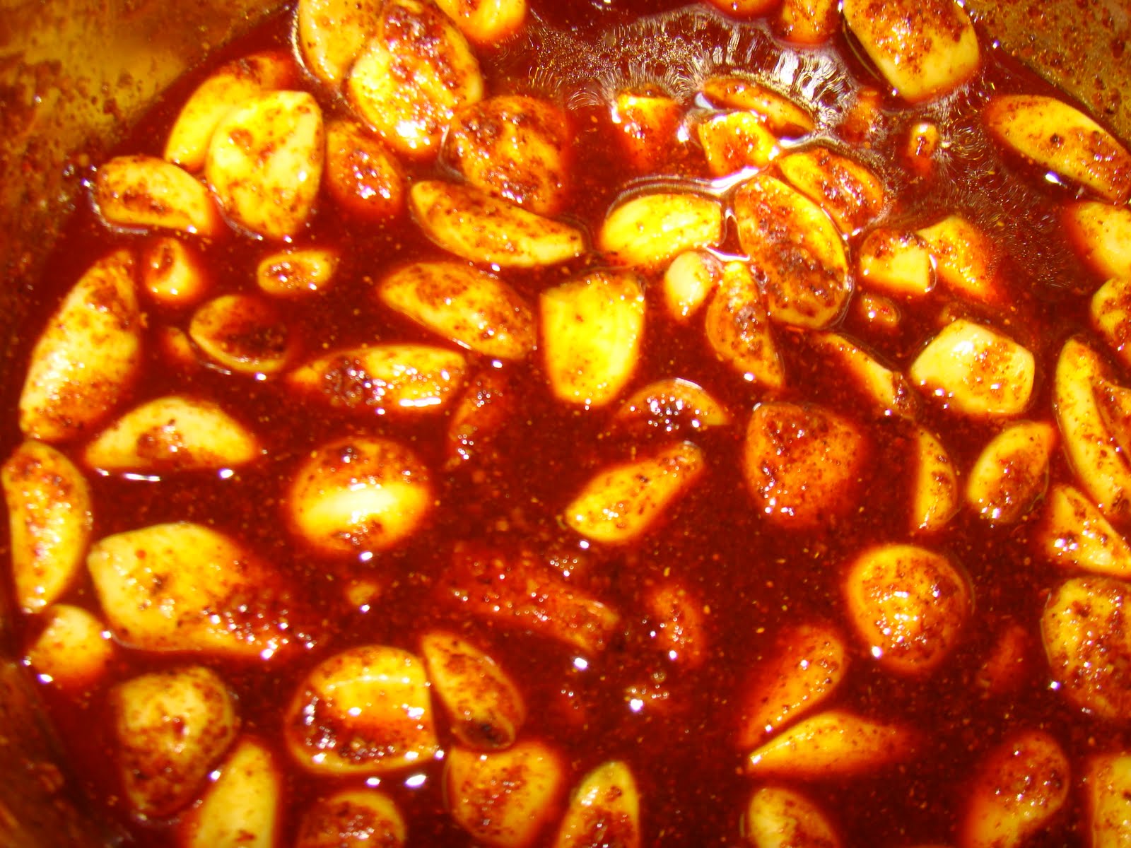 My Favorite Recipes Collection Spicy Garlic Pickle in Oil / Lahsun Ka