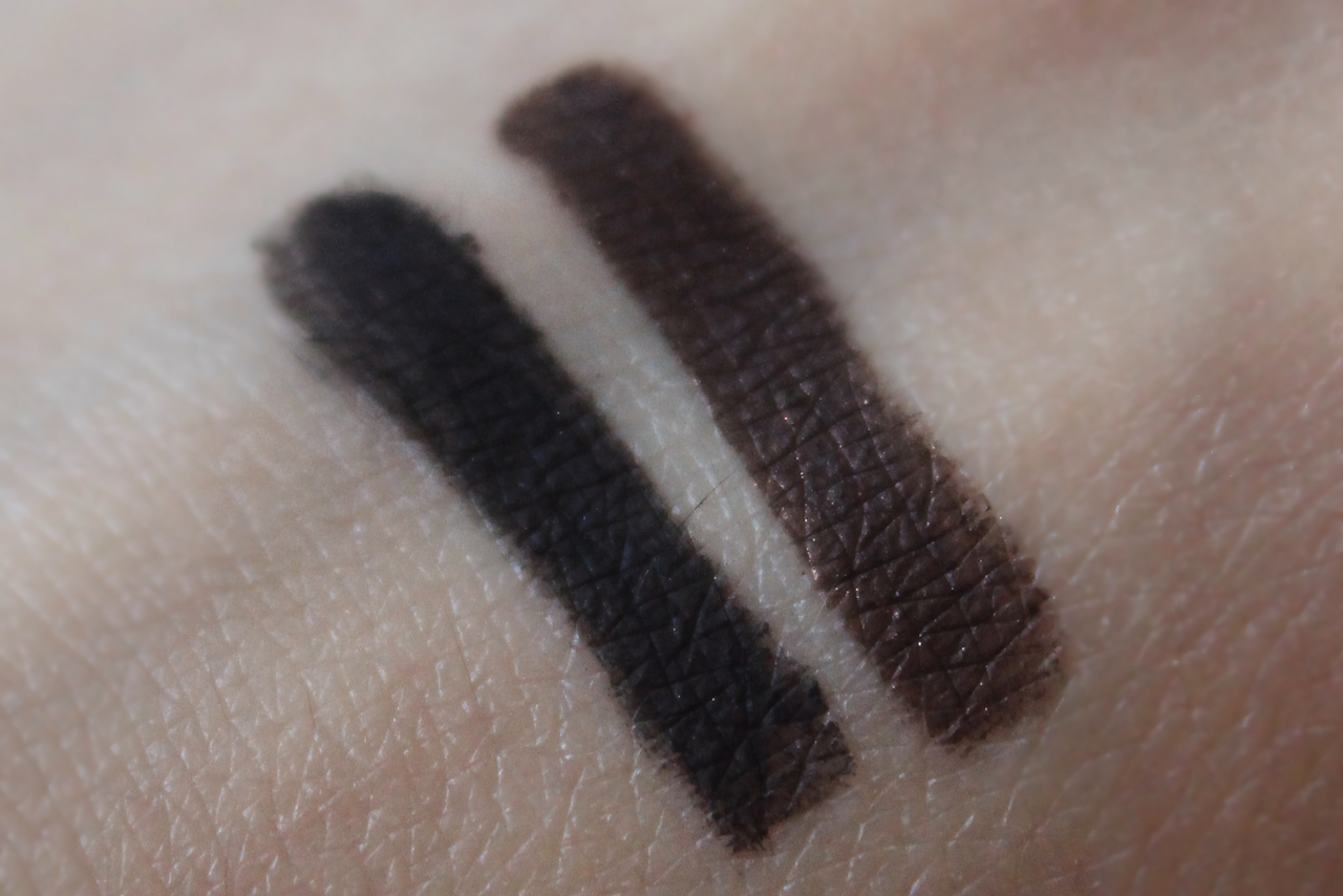 
Bobbi Brown, Eyeliner Black Ink, Eyeliner Chocolate Shimmer Ink, Long-Wear Gel Eyeliner, Review