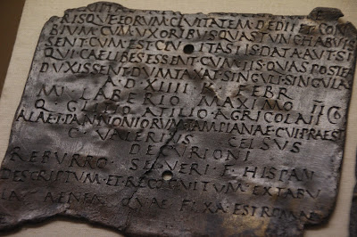 Around Chester: Roman Military Diploma