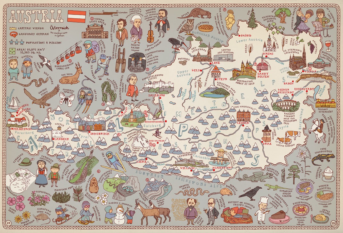 Children's Atheneum: Maps by Aleksandra Mizielinska and Daniel