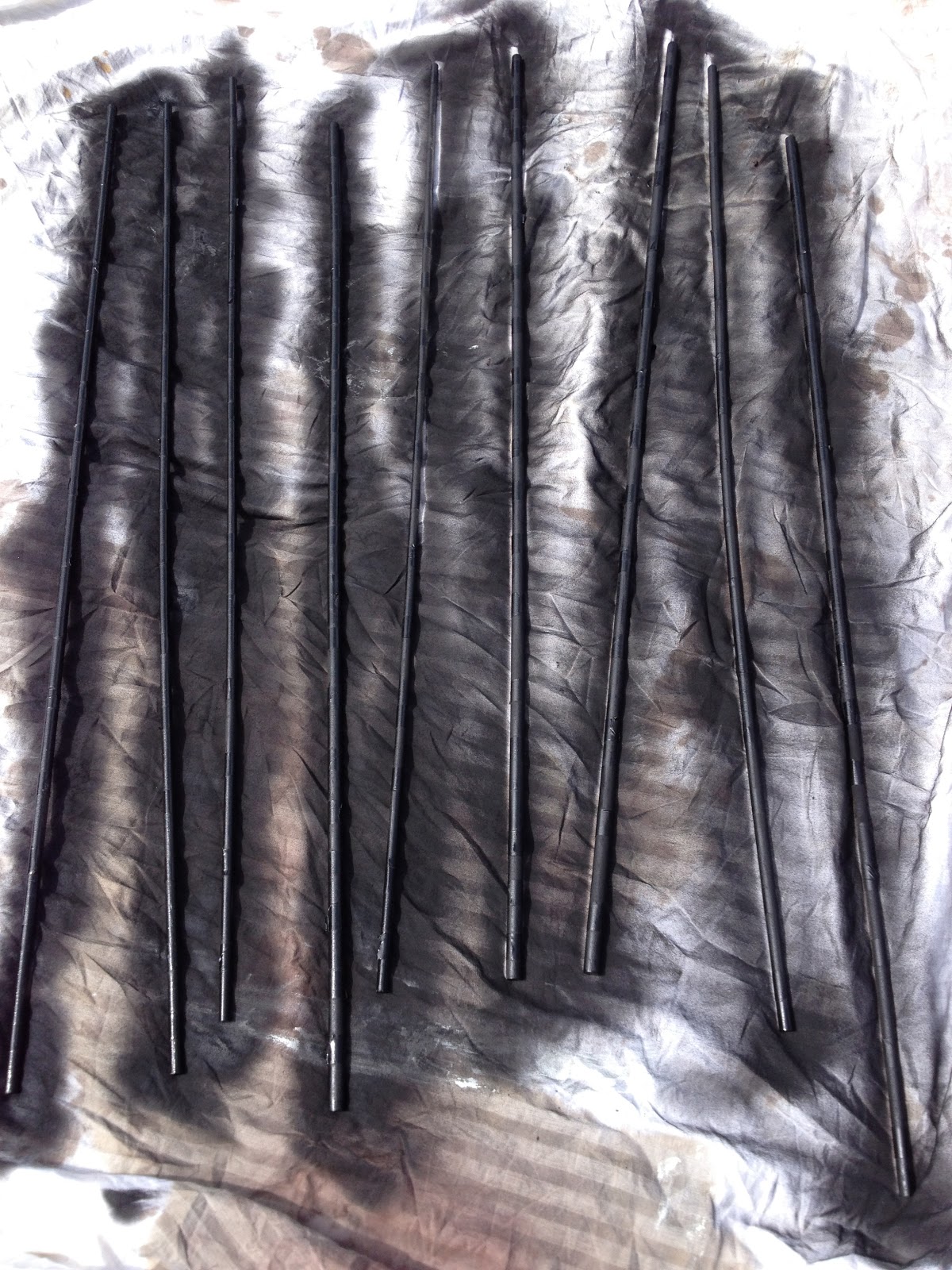 The Haringsma House Painted Decorative Sticks {Easy Peasy}