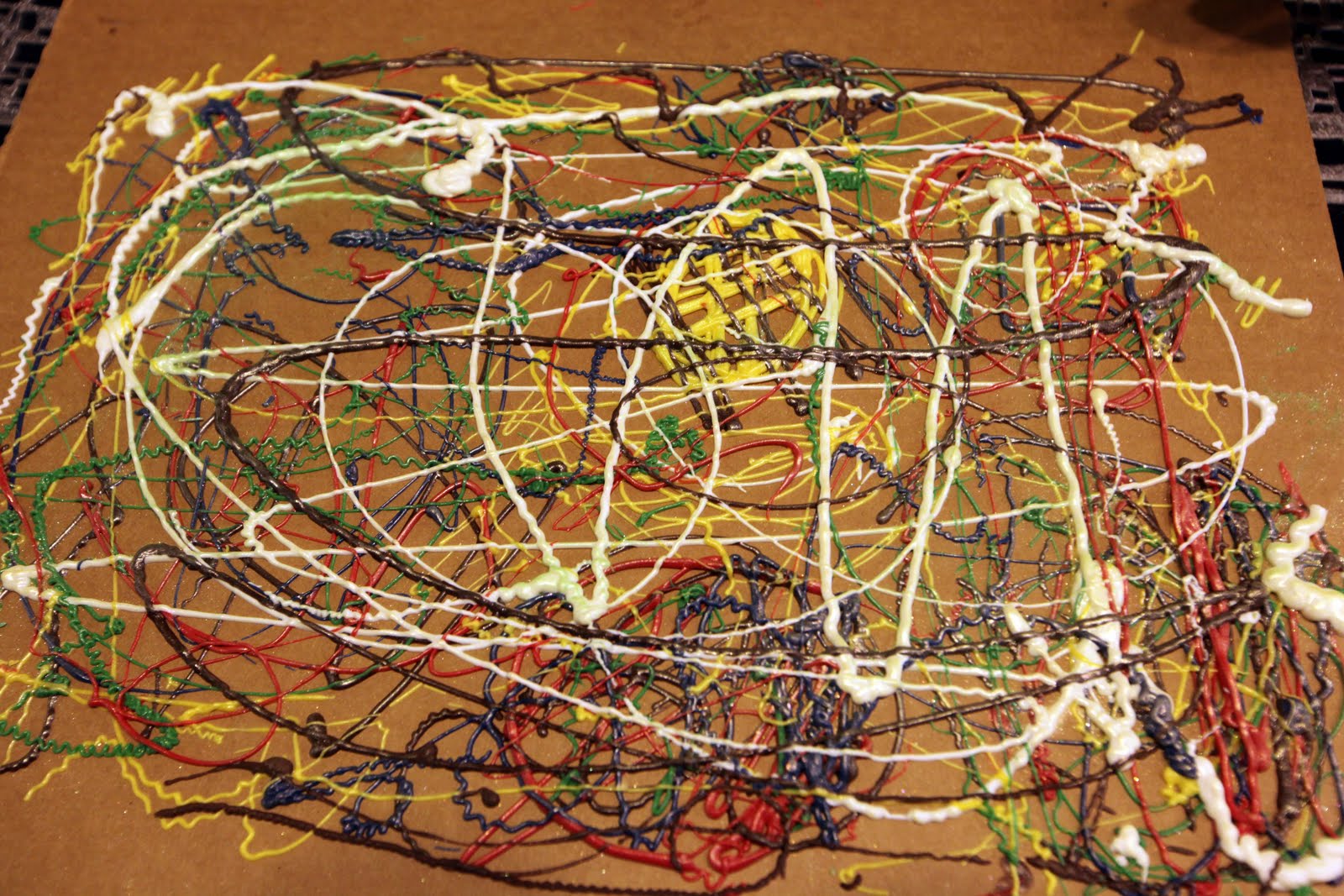 chocolate painting
