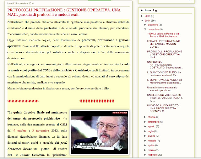 http://cdd4.blogspot.it/2014/11/protocolli-profilazione-e-gestione.html
