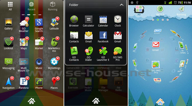 Go Launcher Ex Themes Pack