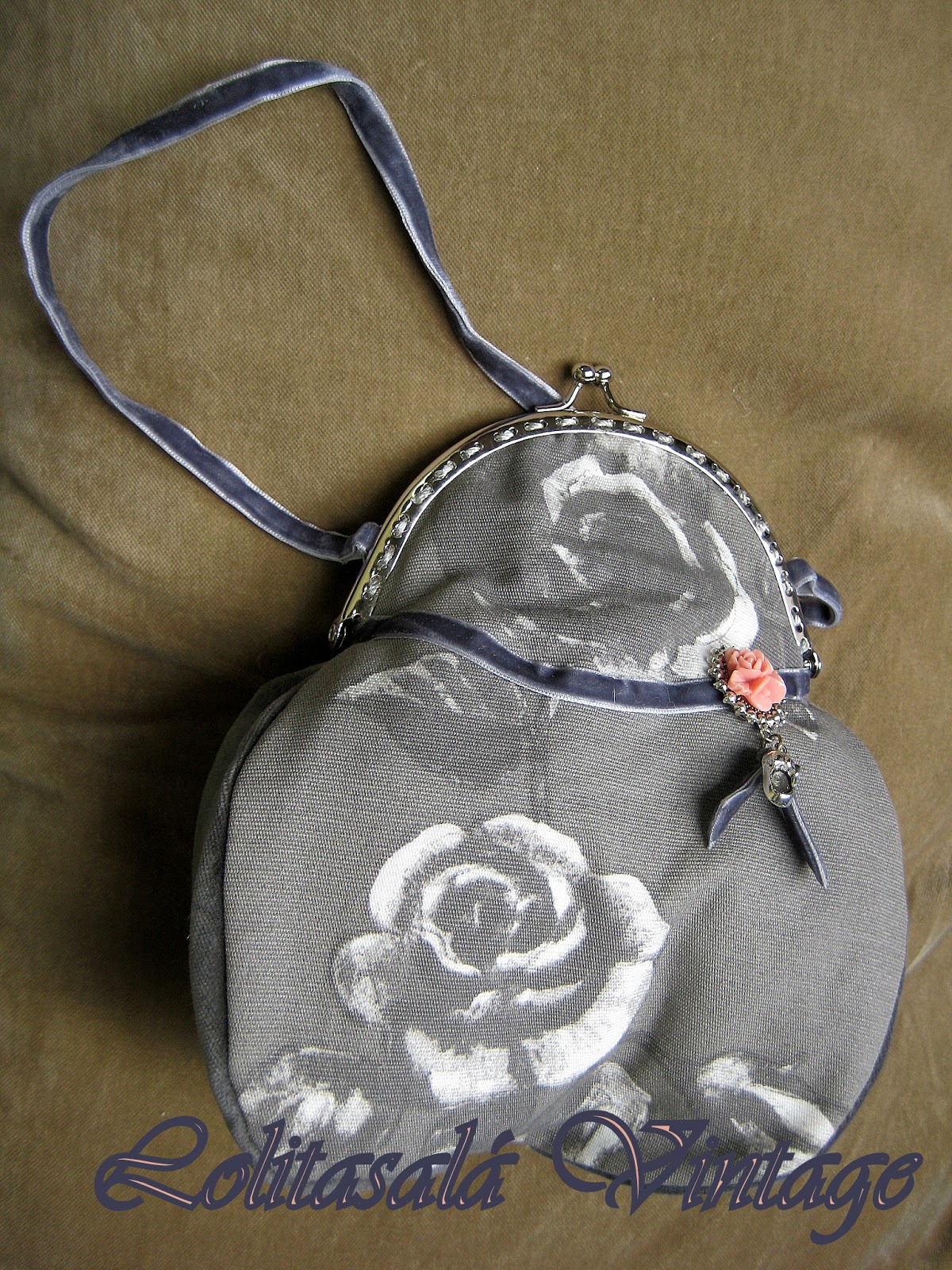 Lolitasalavintage Así comencé a hacer mis bolsos de boquilla vintage