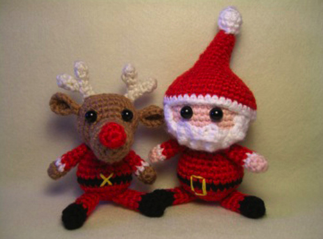 2000 Free Amigurumi Patterns: Free amigurumi Santa Claus ...