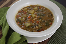 Navy Bean and Leek Soup