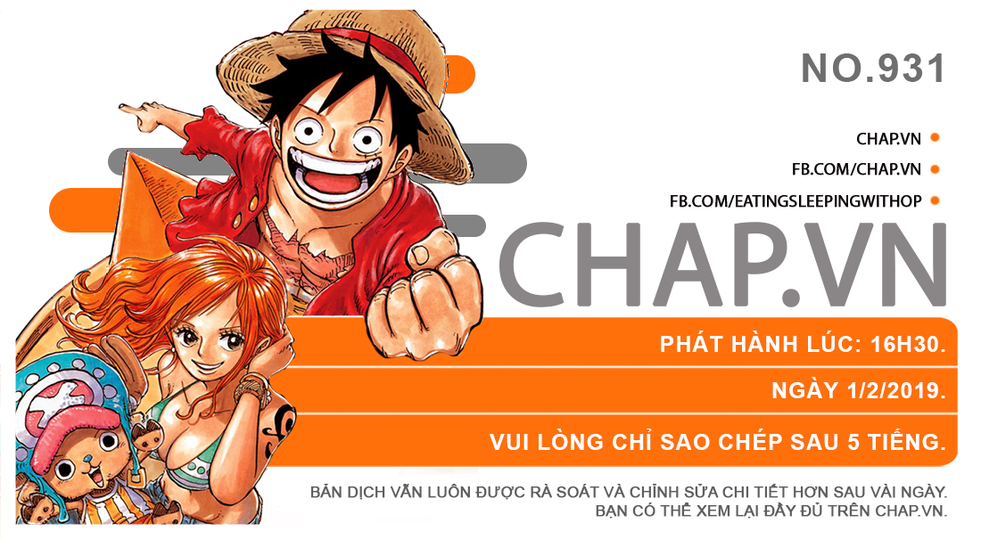 One Piece Chap 931 đọc Truyện One Piece Chap 931 Vietsub