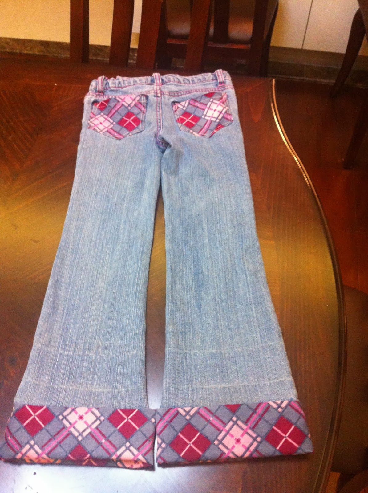 en route to nowhere Adding cuffs to Jeans, a tutorial