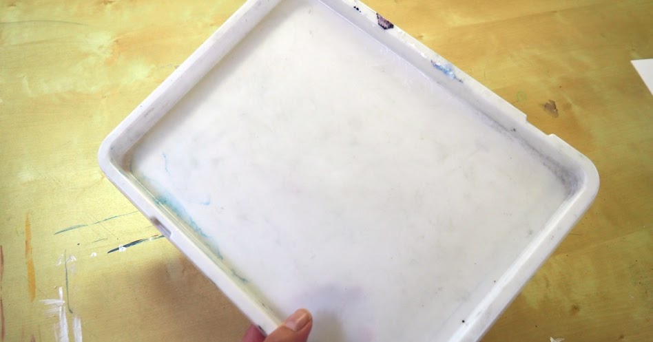 Making a stay-wet palette