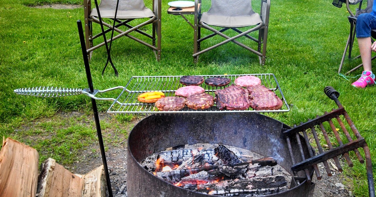 RVupgrades Blog Campfire Cooking This Summer With The Stake & Grill