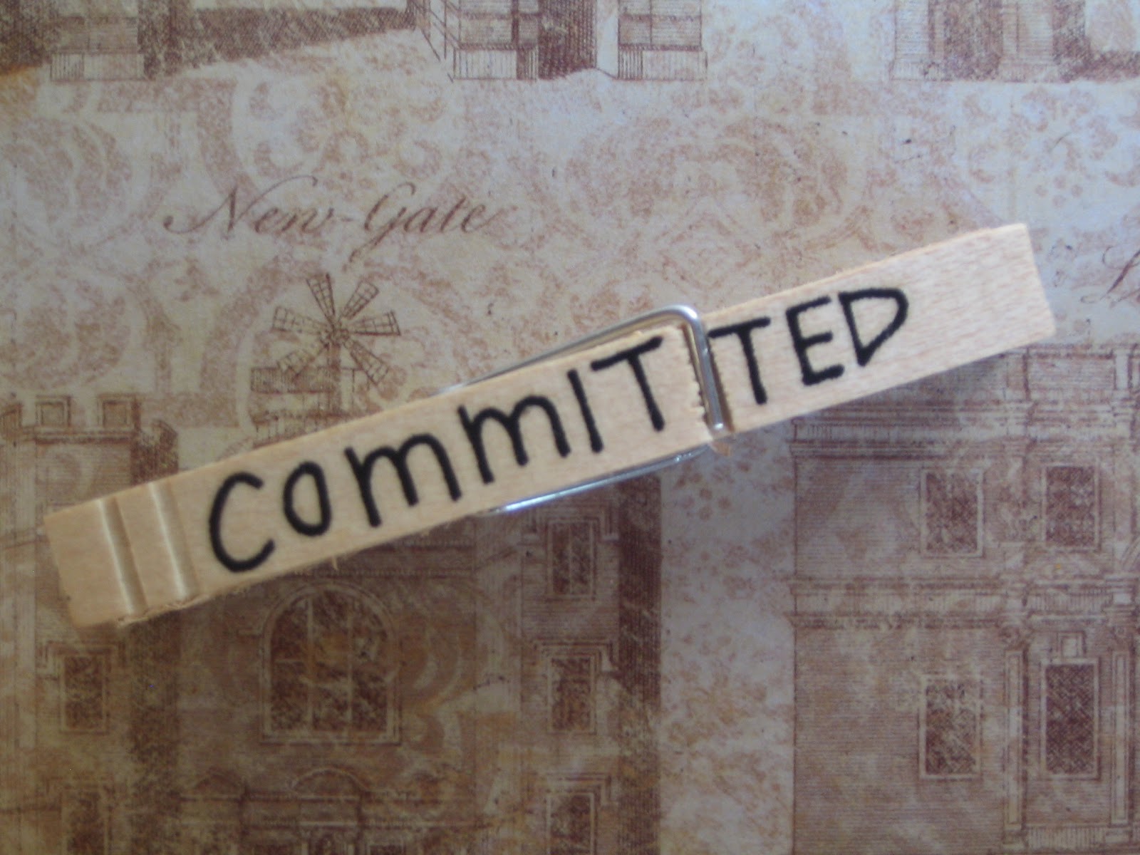 Cut, Craft, Create Decorative Clothes Pins (Not Just For Clothes!)