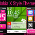 Nokia X Style Theme For Nokia 202,300,303,X3-02,C2-02,C2-03,C2-06,C3-01 Touch and Type Devices