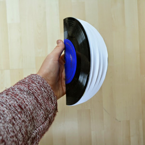 Gem & Em DIY vinyl record notebook