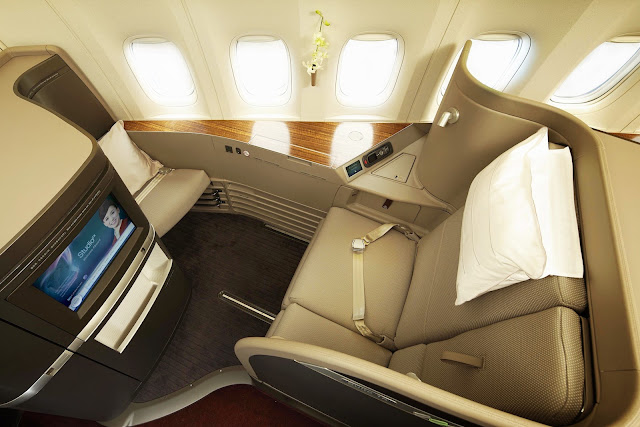 Cathay Pacific First Class upgrades its first class seat with a more premium look
