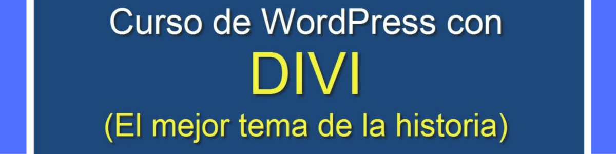 Curso Divi Para WoePress