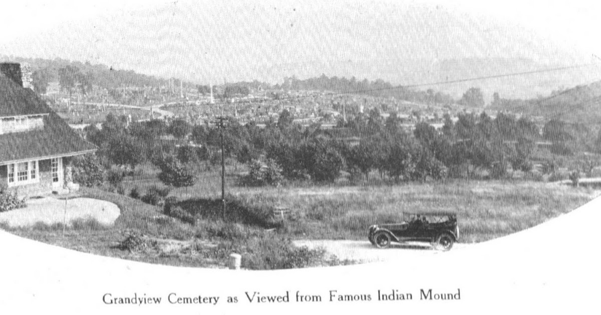 Vintage Johnstown Famous Indian Mound