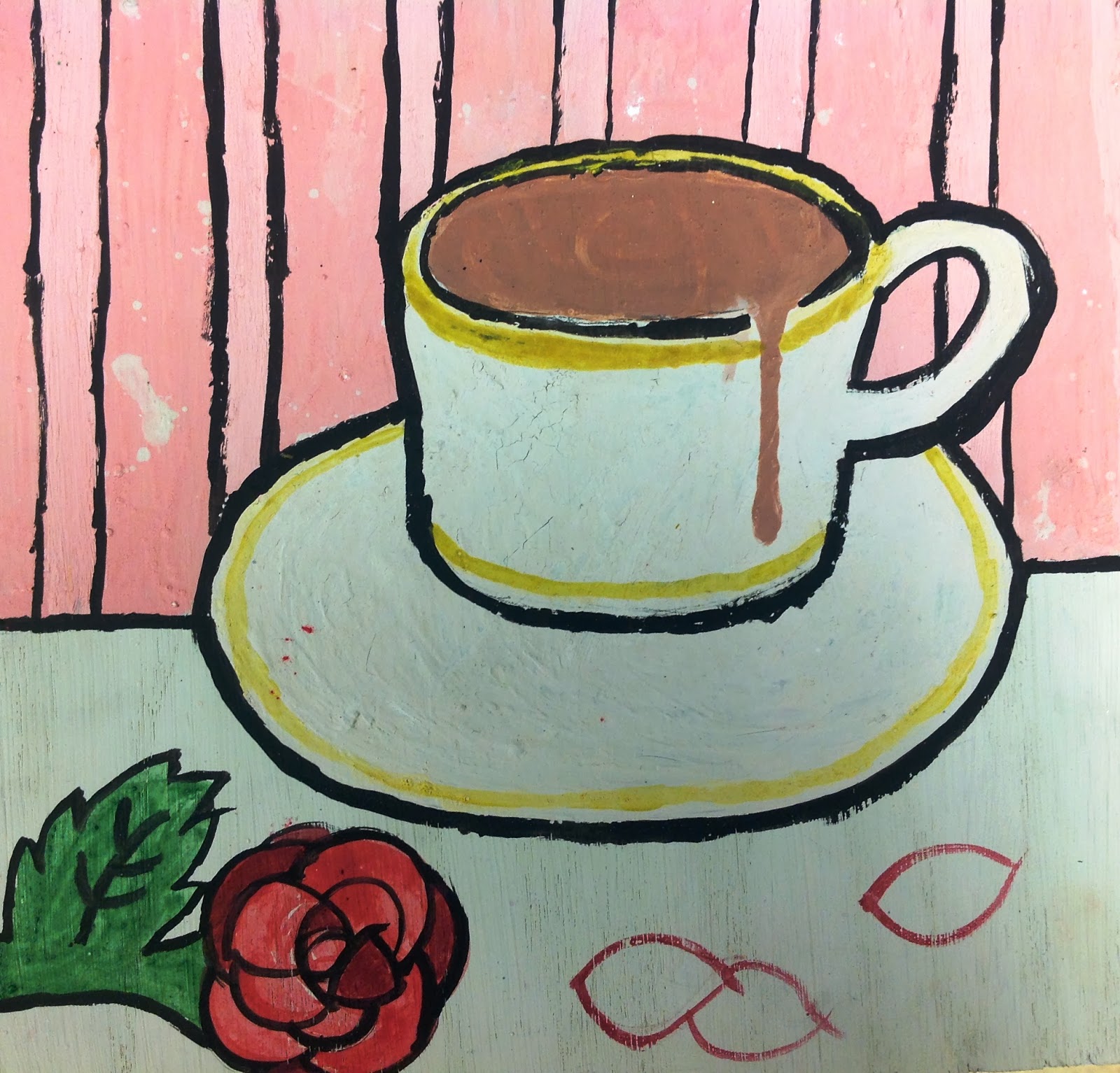 Medieval Egg Tempera Painting in the Middle School Classroom Artful