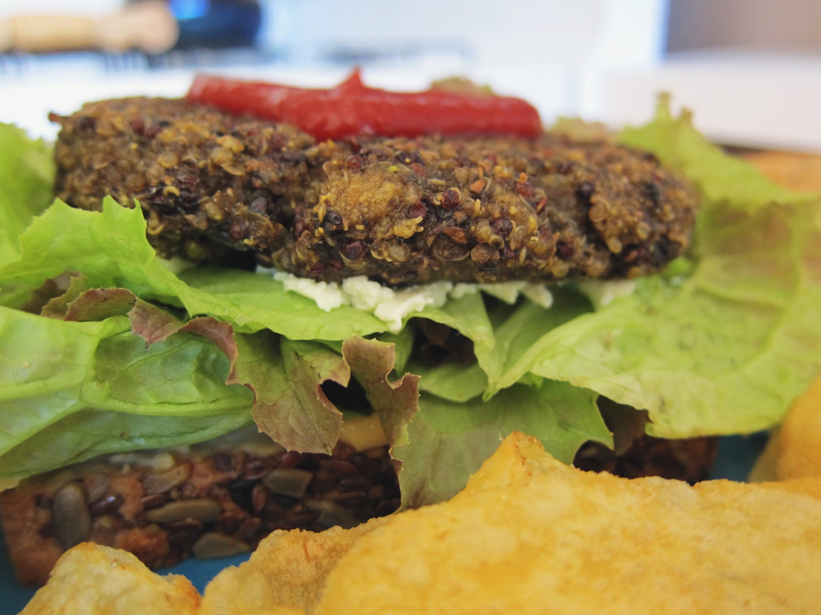 Calico Mushroom Quinoa Veggie Burgers