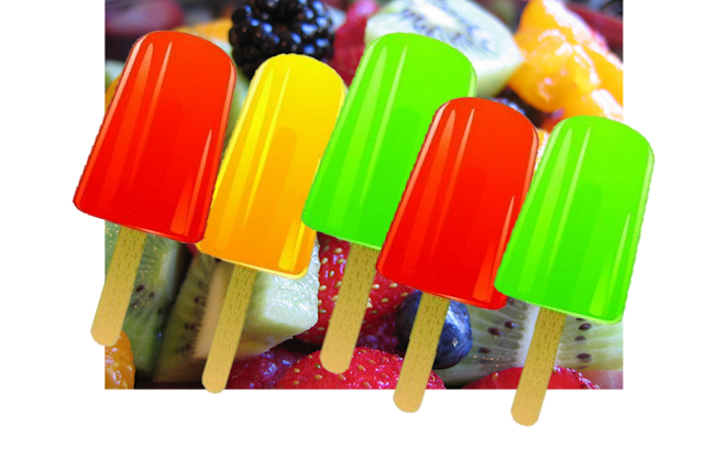 Burbujas Valentina: Paletas de agua