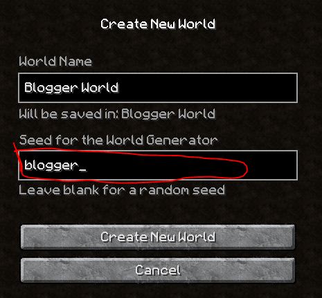 Minecraft Seed Codes