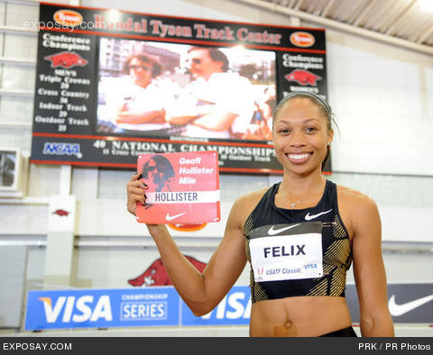 All Sports Stars Allyson Felix Profile And Images