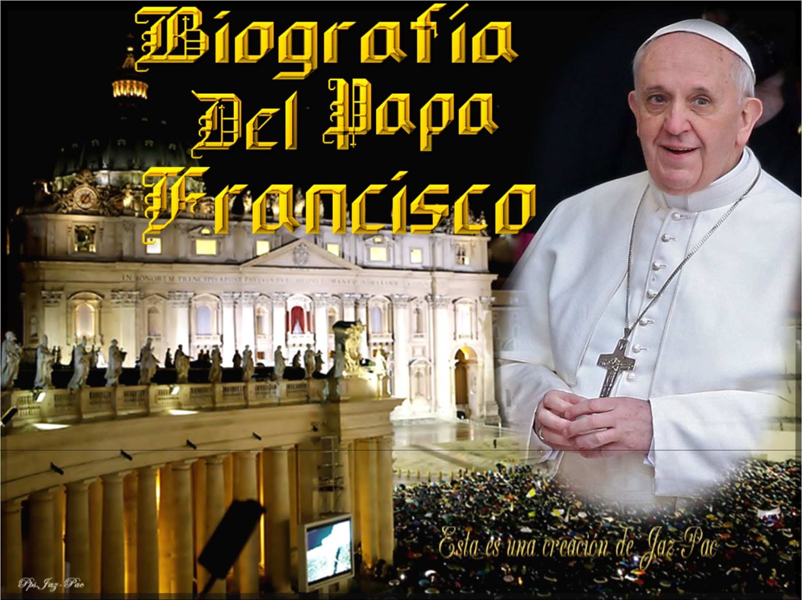 EL MARENOSTRUM: BIOGRAFÍA DEL PAPA FRANCISCO