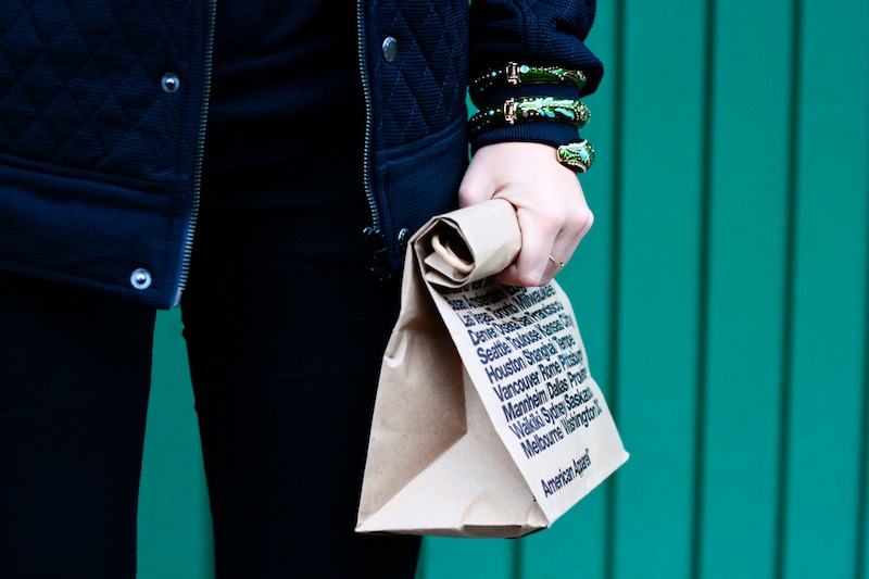 zara paper bag