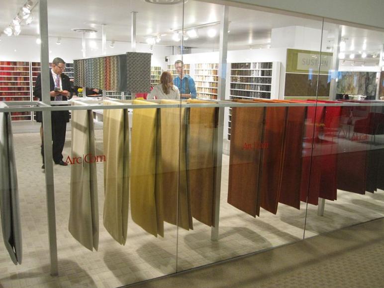 amelia grazia fabric friday 072911 NeoCon Showroom