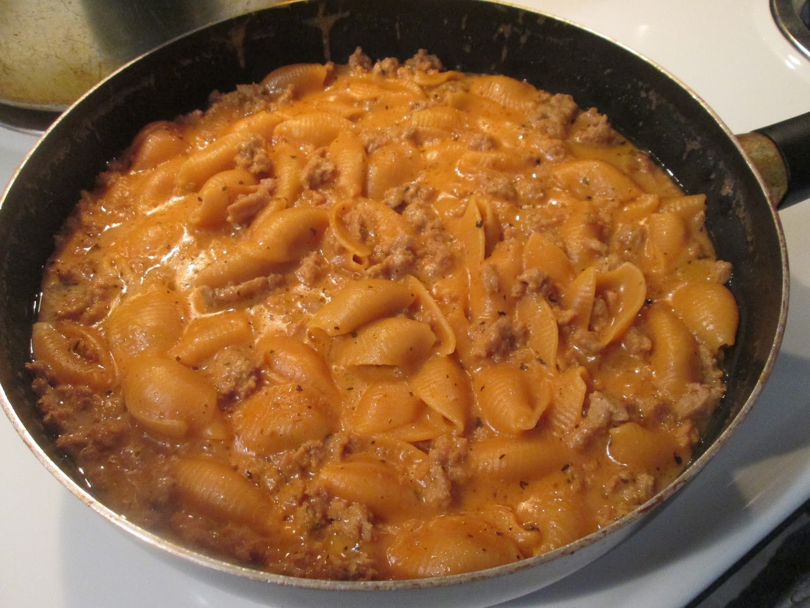 Diab2Cook Cheesy Italian Shells w/ Baked Cheese Bread